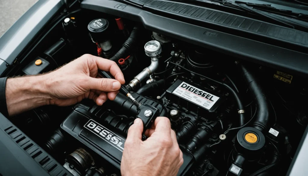 niveau d'huile qui augmente moteur diesel