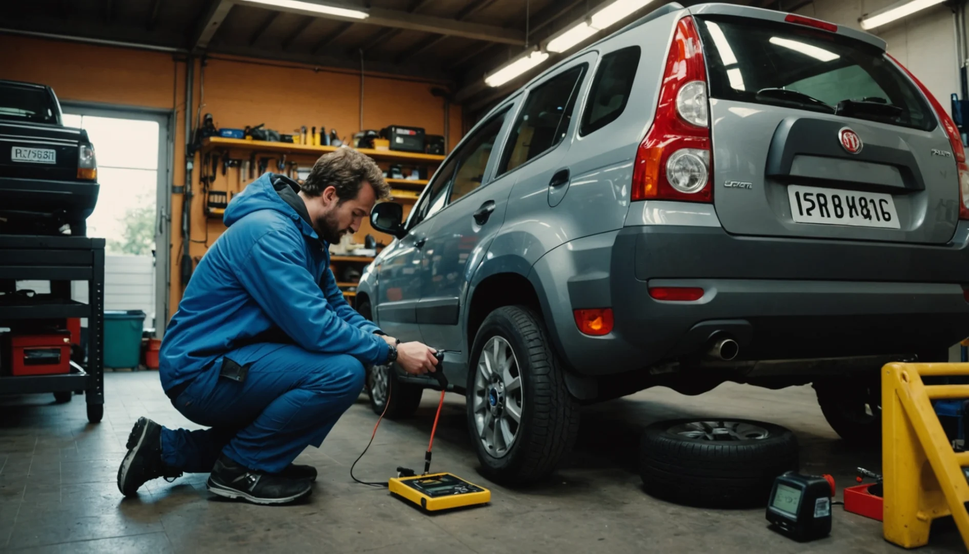 fiat panda pression pneu
