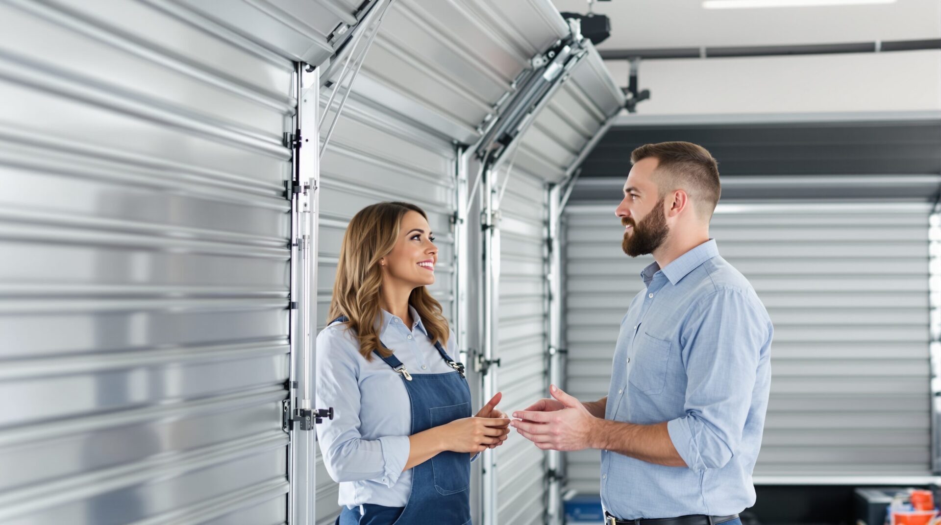 rideaux métalliques pour les garages