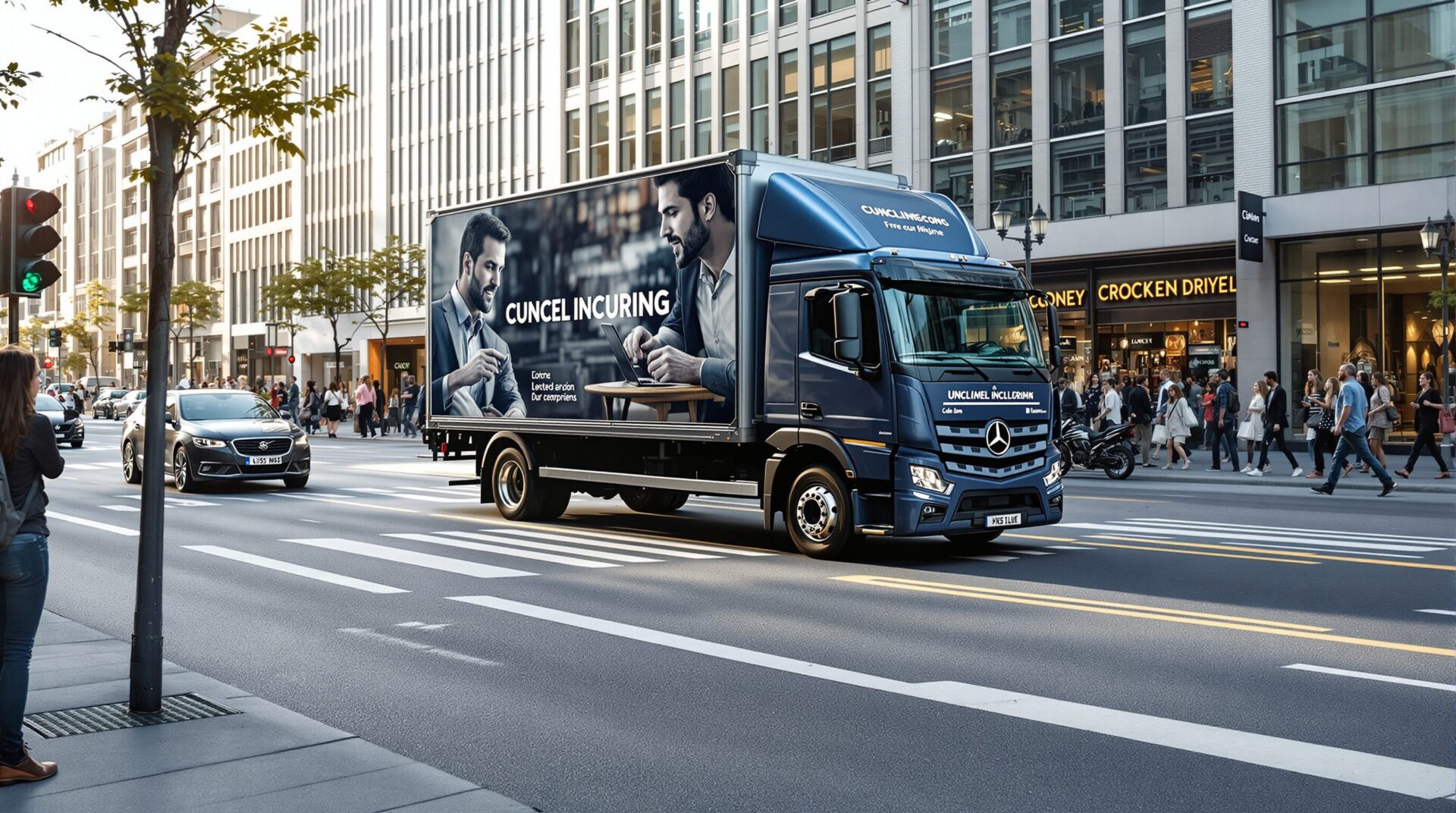 publicité camion