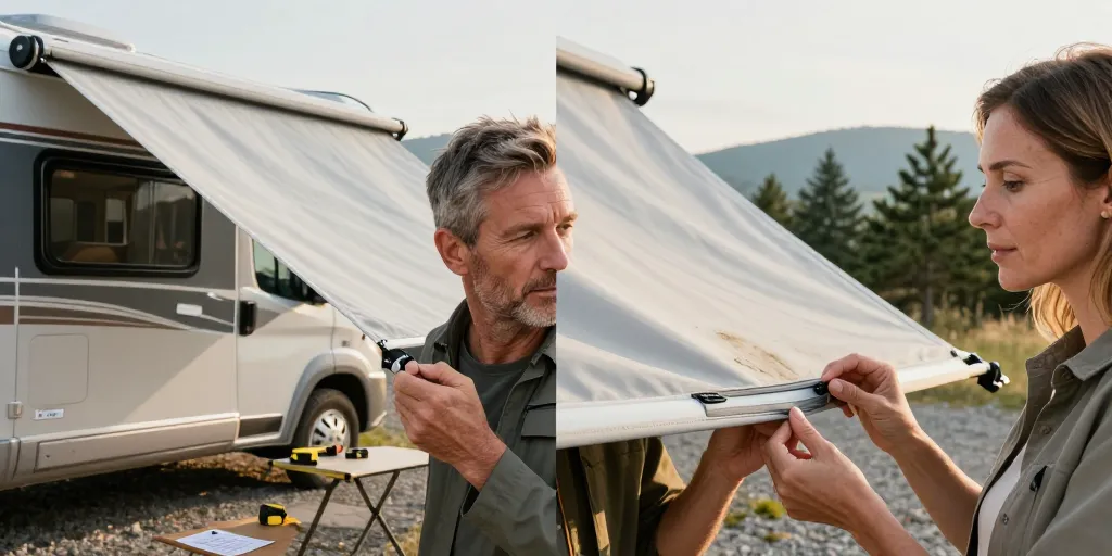 store banne pour camping car